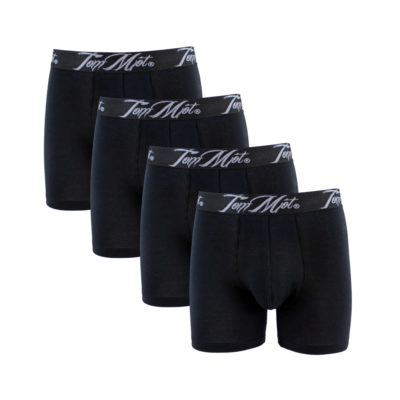 Boxers Tom Mot Black Premium 4 Pack